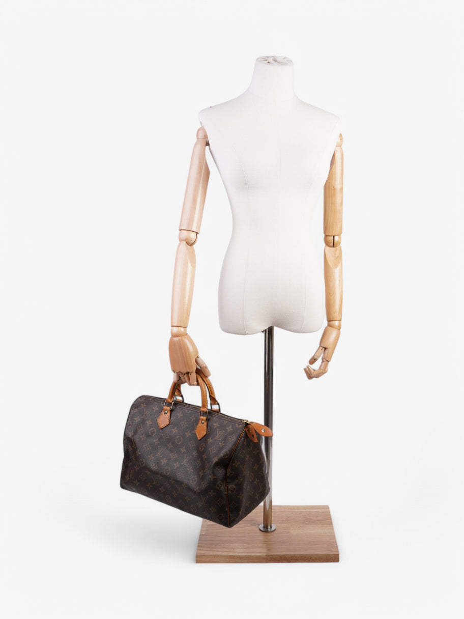 Louis Vuitton Speedy Monogram Coated Canvas 35 Image 2
