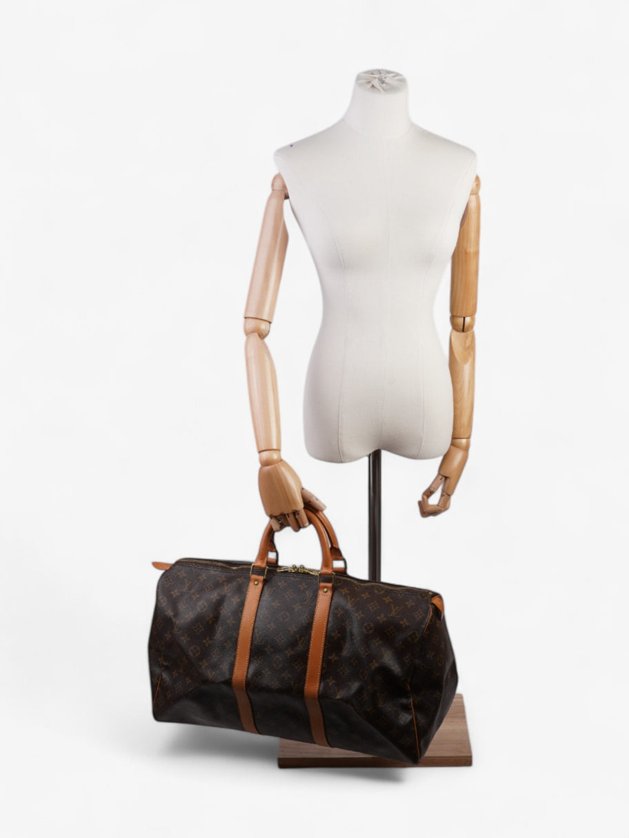 Louis Vuitton Keepall Monogram Coated Canvas 50 Image 2