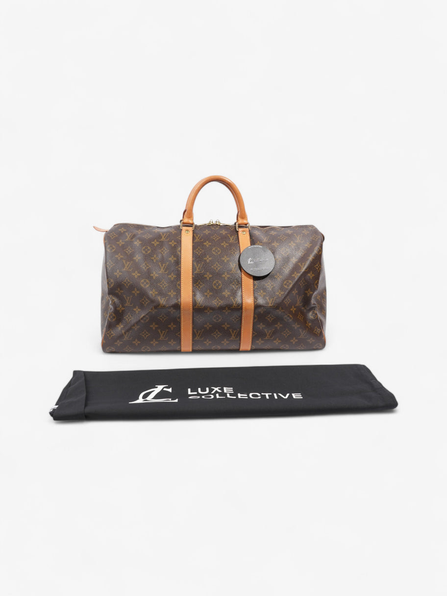 Louis Vuitton Keepall Monogram Coated Canvas 50 Image 8
