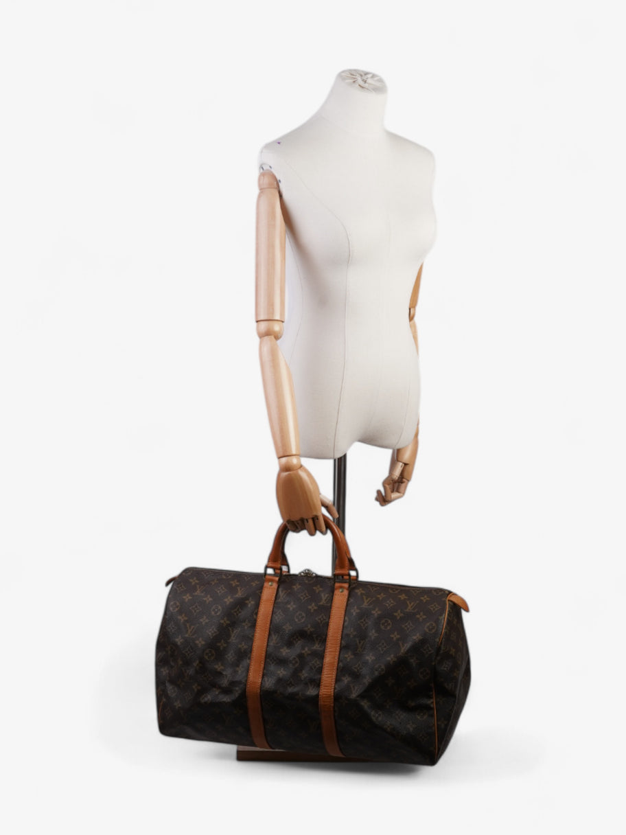 Louis Vuitton Keepall Monogram Coated Canvas 50 Image 2