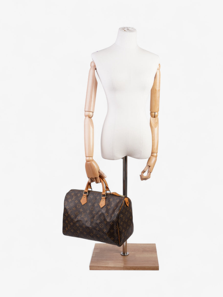 Louis Vuitton Speedy Monogram Coated Canvas 35 Image 2