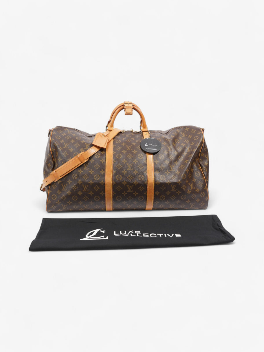 Louis Vuitton Keepall Bandouliere Monogram Coated Canvas 60 Image 8
