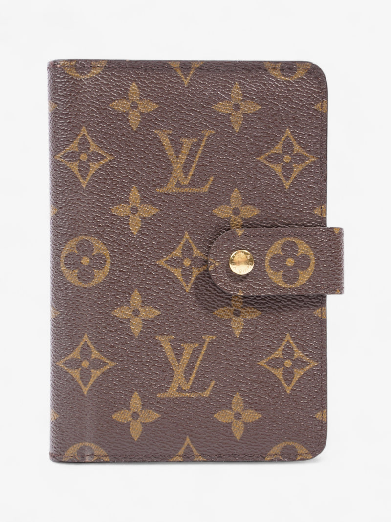  Louis Vuitton Compact Wallet Monogram Coated Canvas