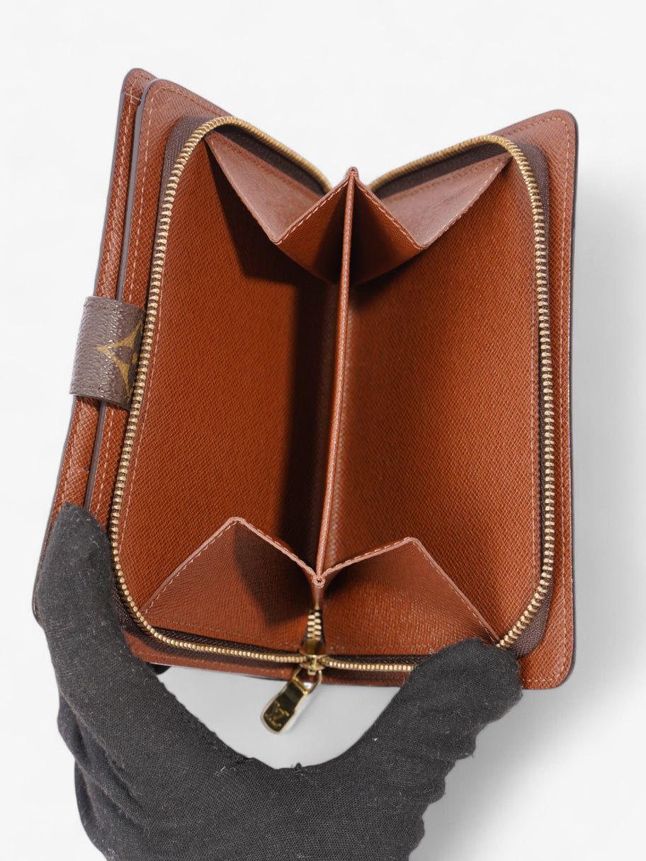 Louis Vuitton Compact Wallet Monogram Coated Canvas Image 6