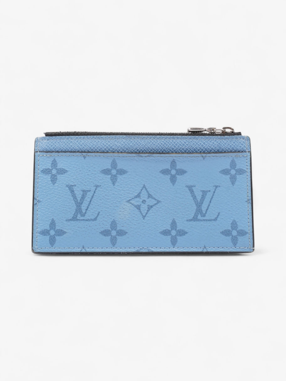Louis Vuitton Card Holder Blue Leather Image 2