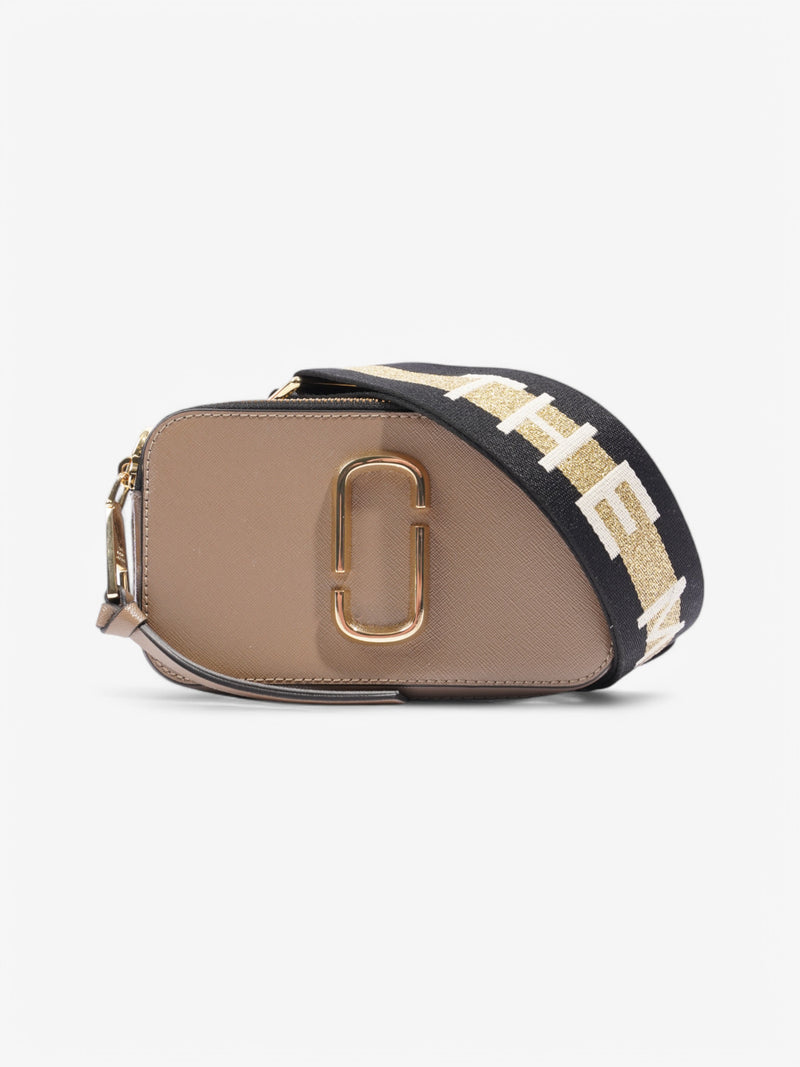  Marc Jacobs Snapshot Bag Brown / White / Black Canvas