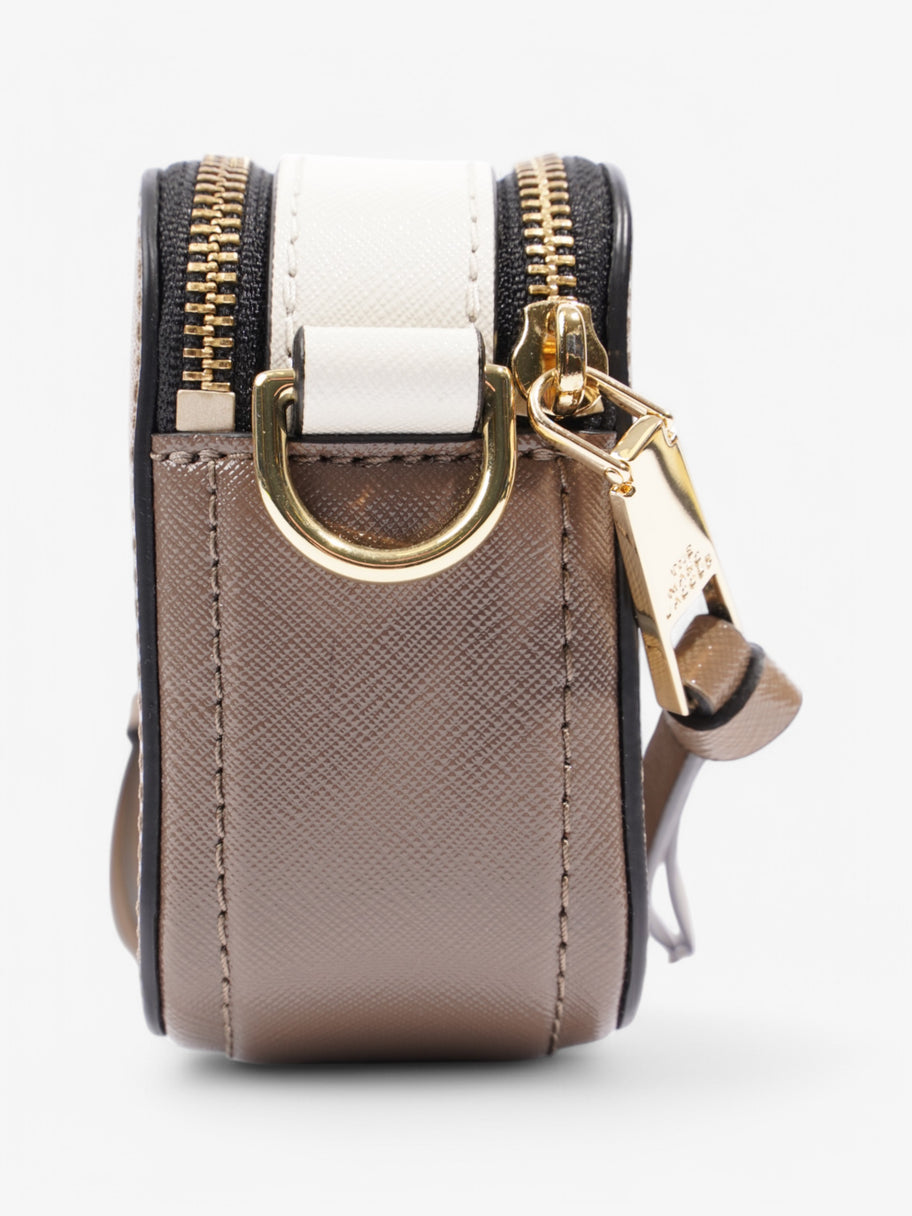 Marc Jacobs Snapshot Bag Brown / White / Black Canvas Image 3