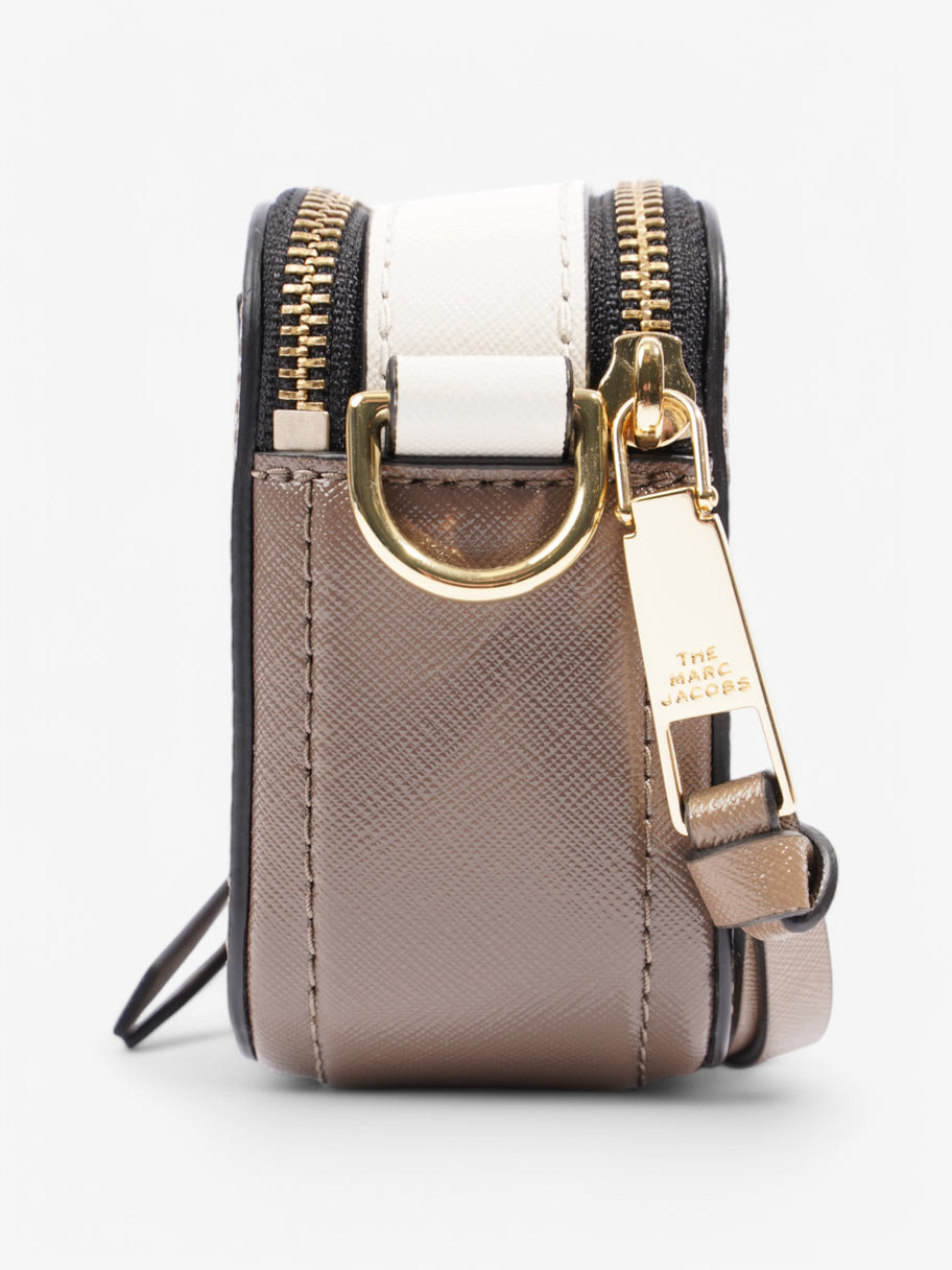 Marc Jacobs Snapshot Bag Brown / White / Black Canvas Image 5