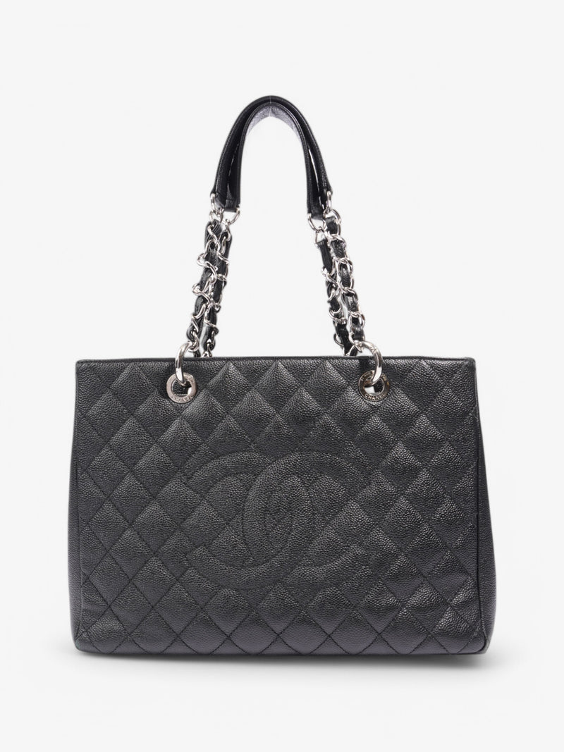  Chanel Grand Shopping Tote Black Caviar Leather