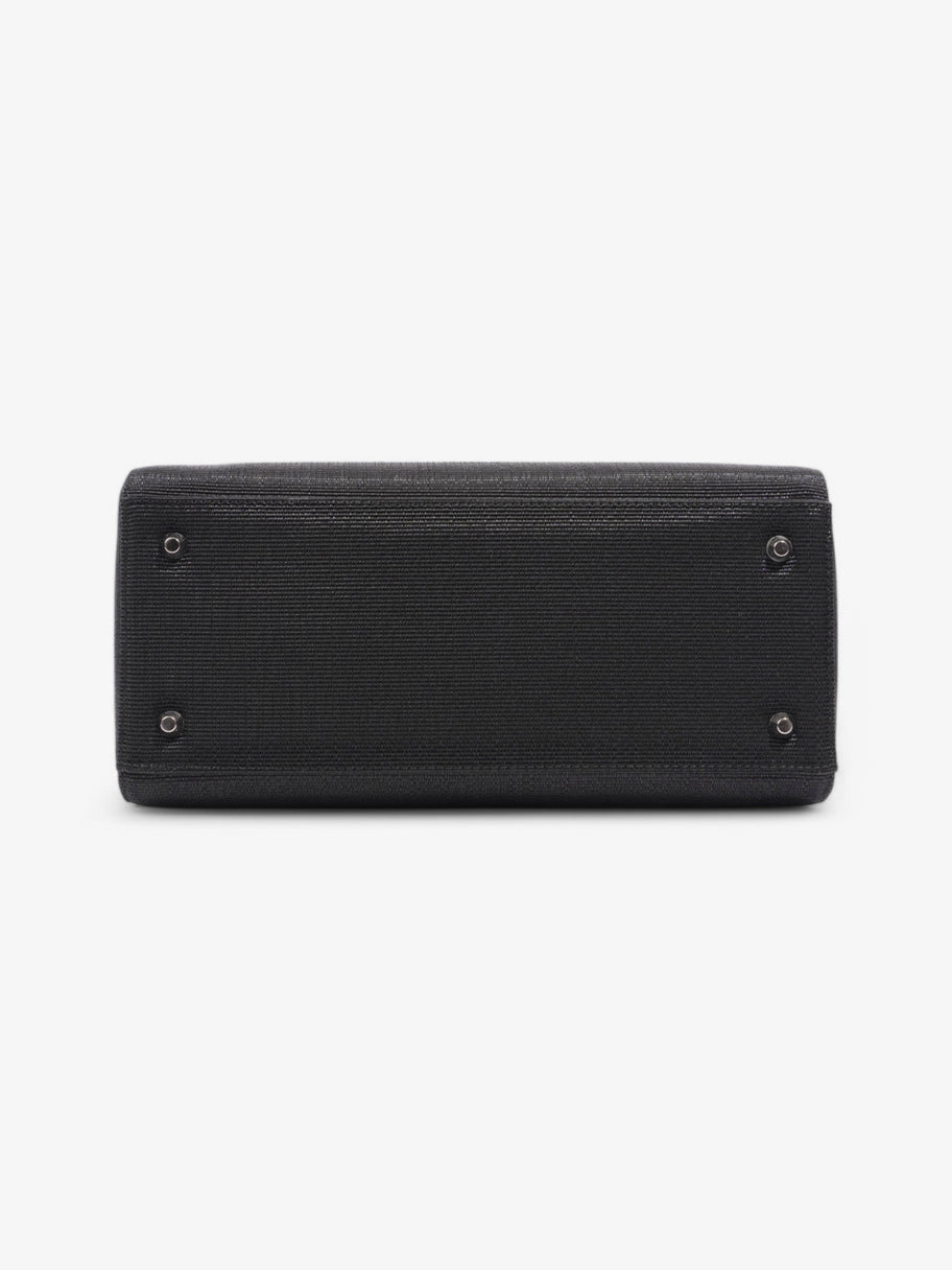 Christian Dior Lady Dior  Black Canvas Image 6