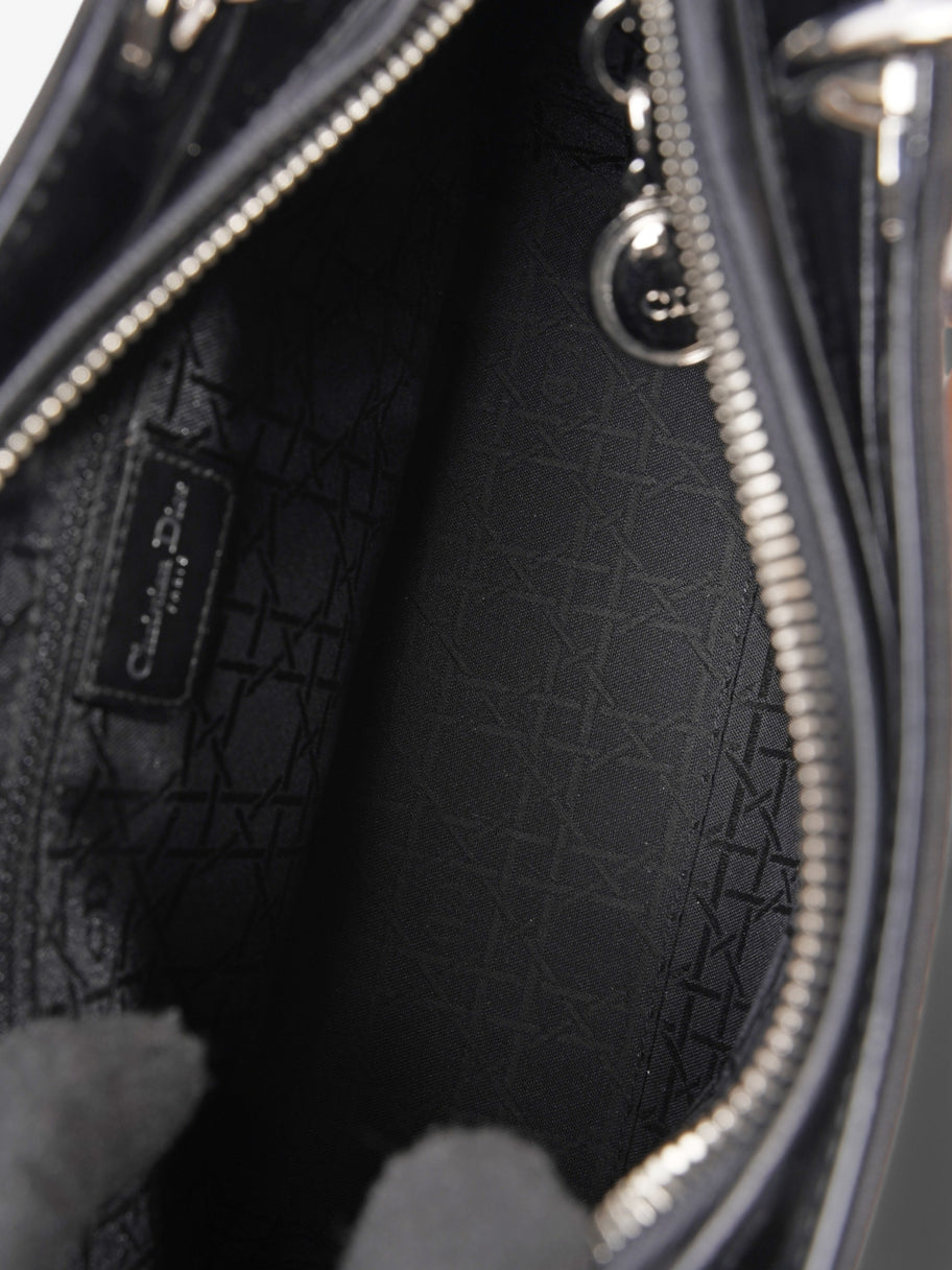 Christian Dior Lady Dior  Black Canvas Image 9