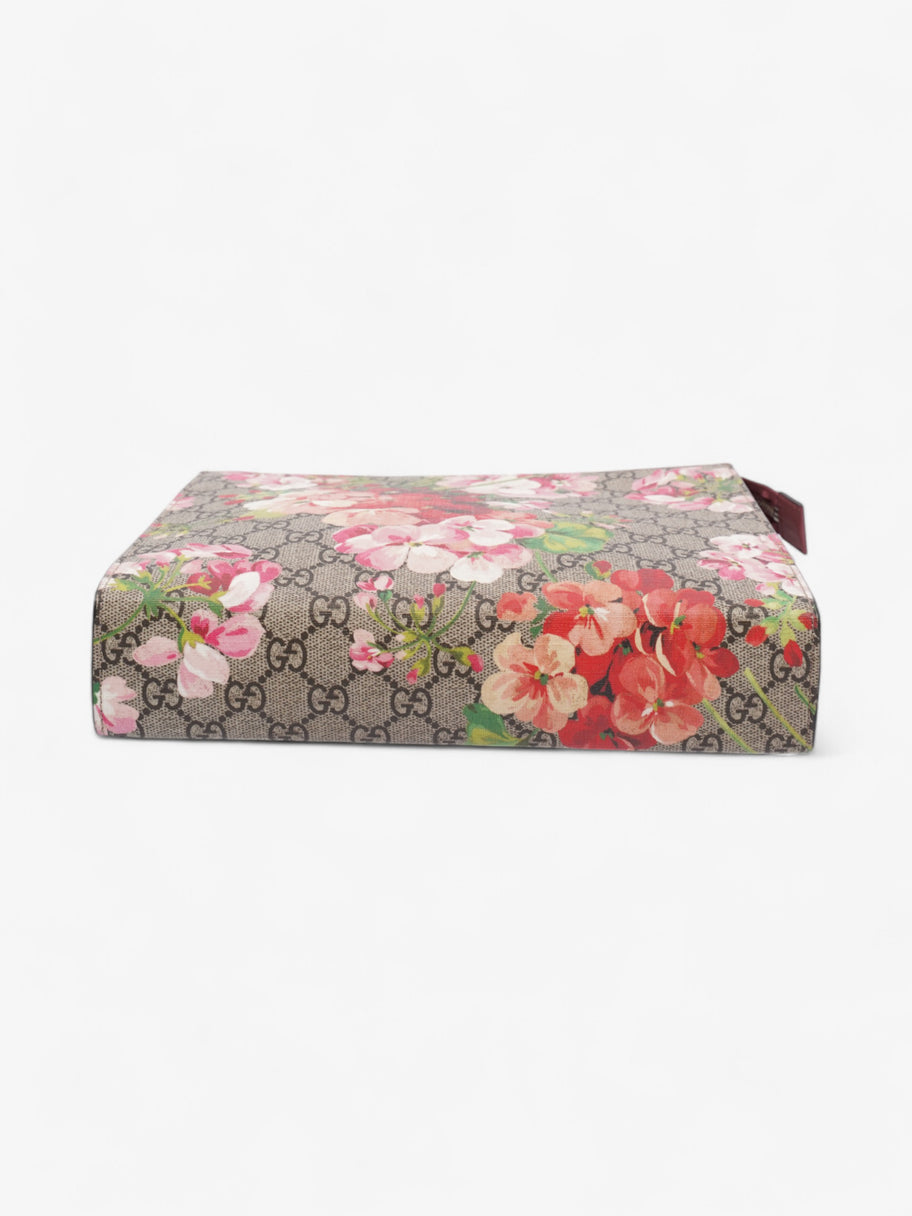 Gucci Cosmetic Case GG Supreme / GG Bloom / Antique Rose Coated Canvas Large Image 6