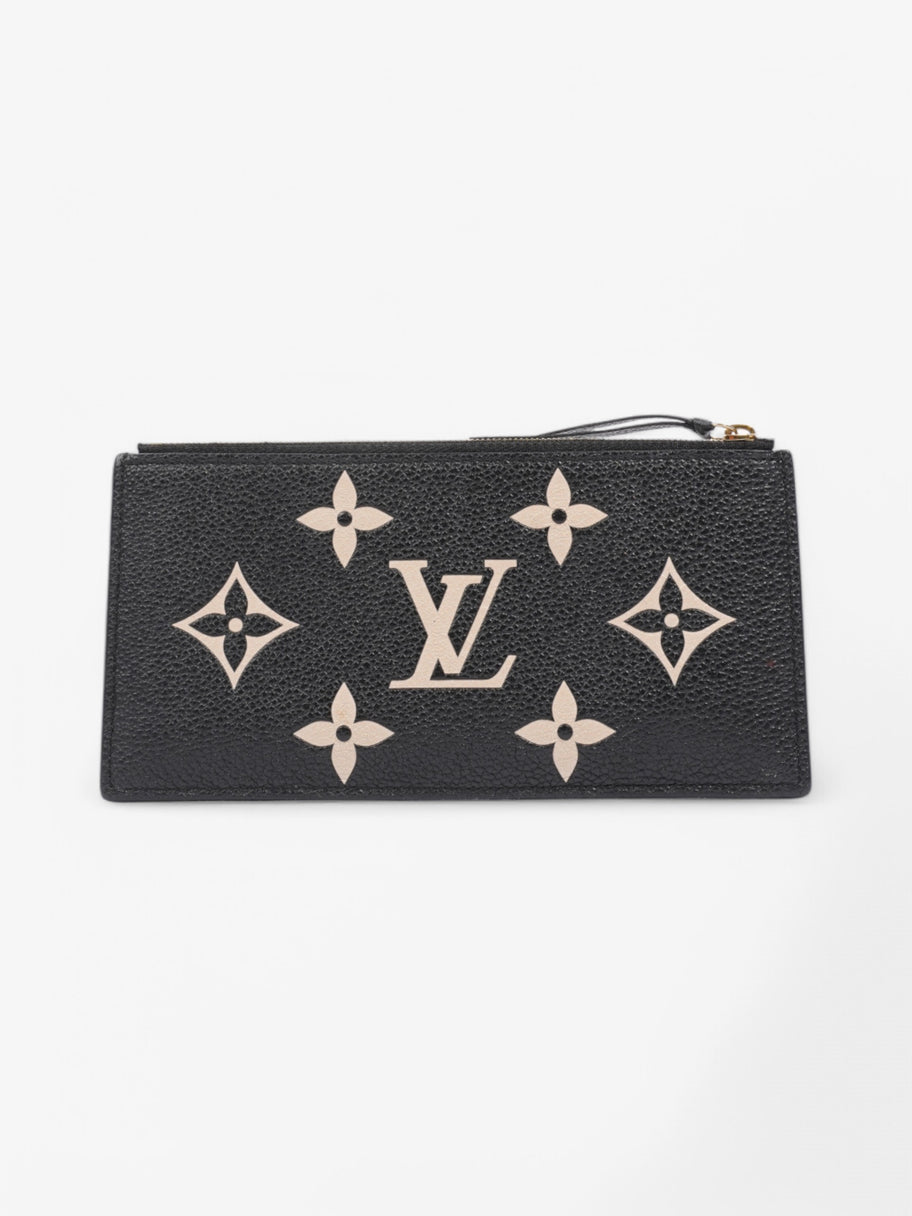 Louis Vuitton Pochette Fèlicie Pouch Black / Beige  Leather Image 2