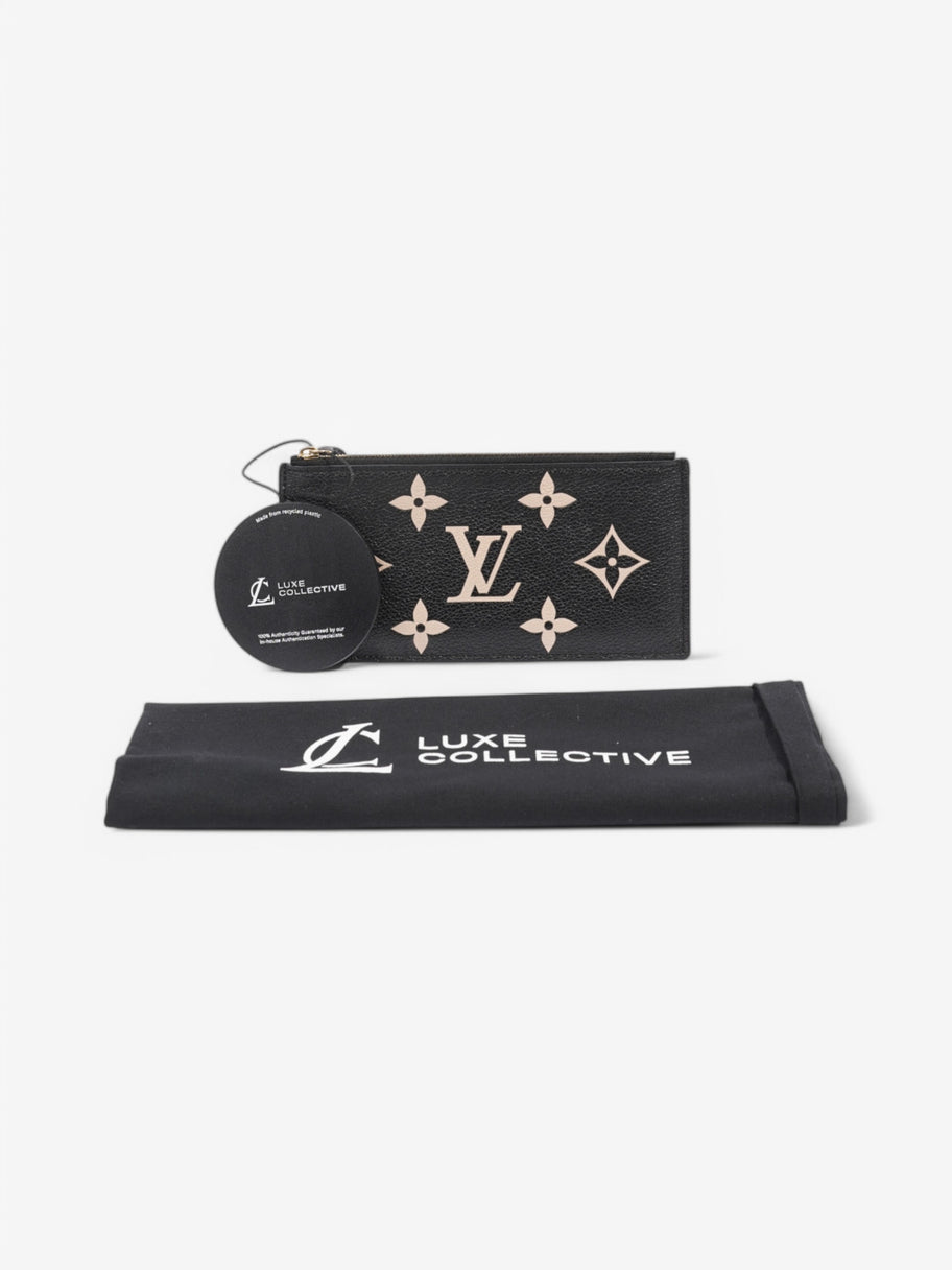 Louis Vuitton Pochette Fèlicie Pouch Black / Beige  Leather Image 6