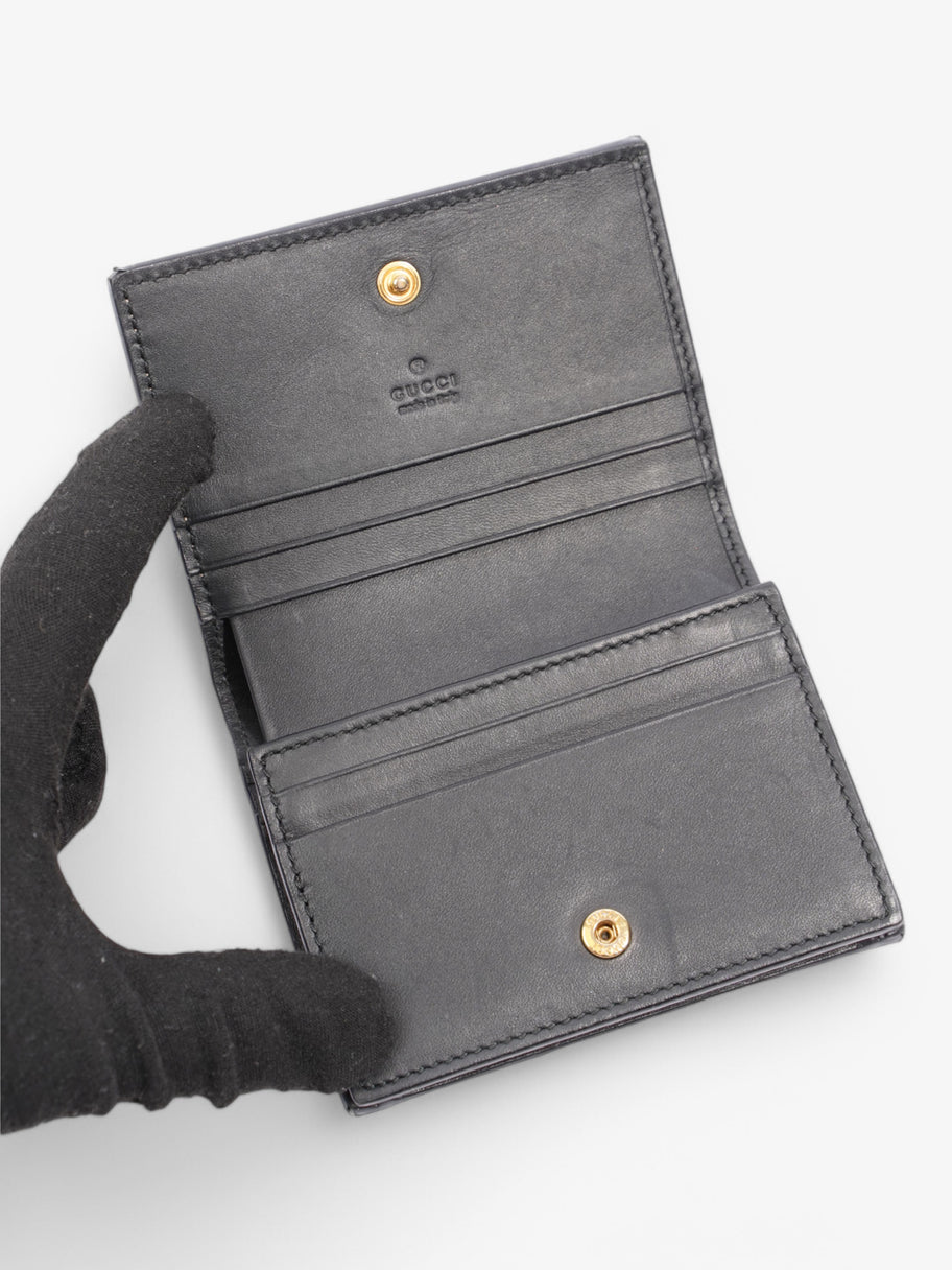Gucci Bi-Fold Wallet Supreme / Gold Coated Canvas Image 5