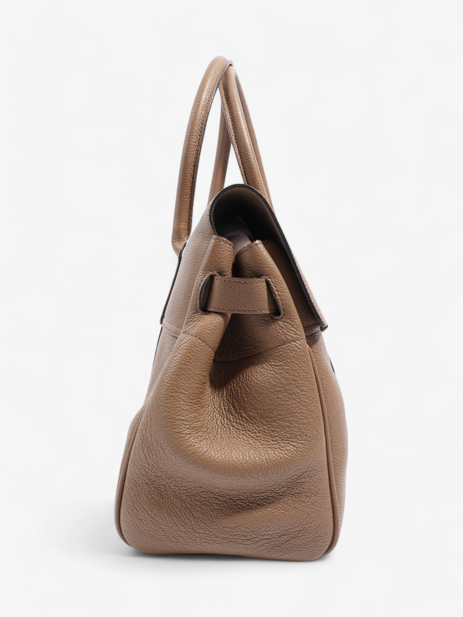 Mulberry Bayswater Dark Beige Grained Leather Image 5