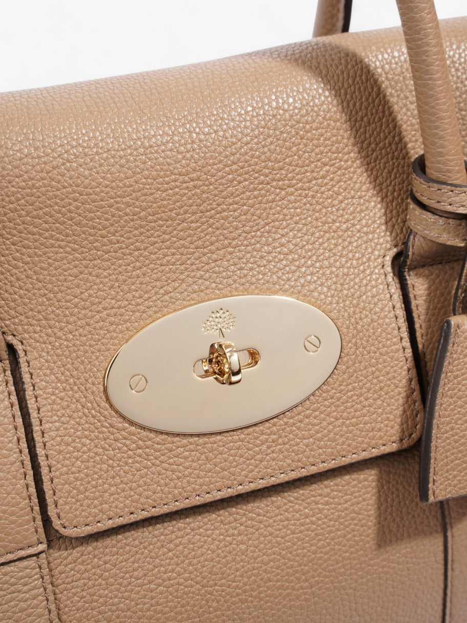 Mulberry Bayswater Dark Beige Grained Leather Image 7