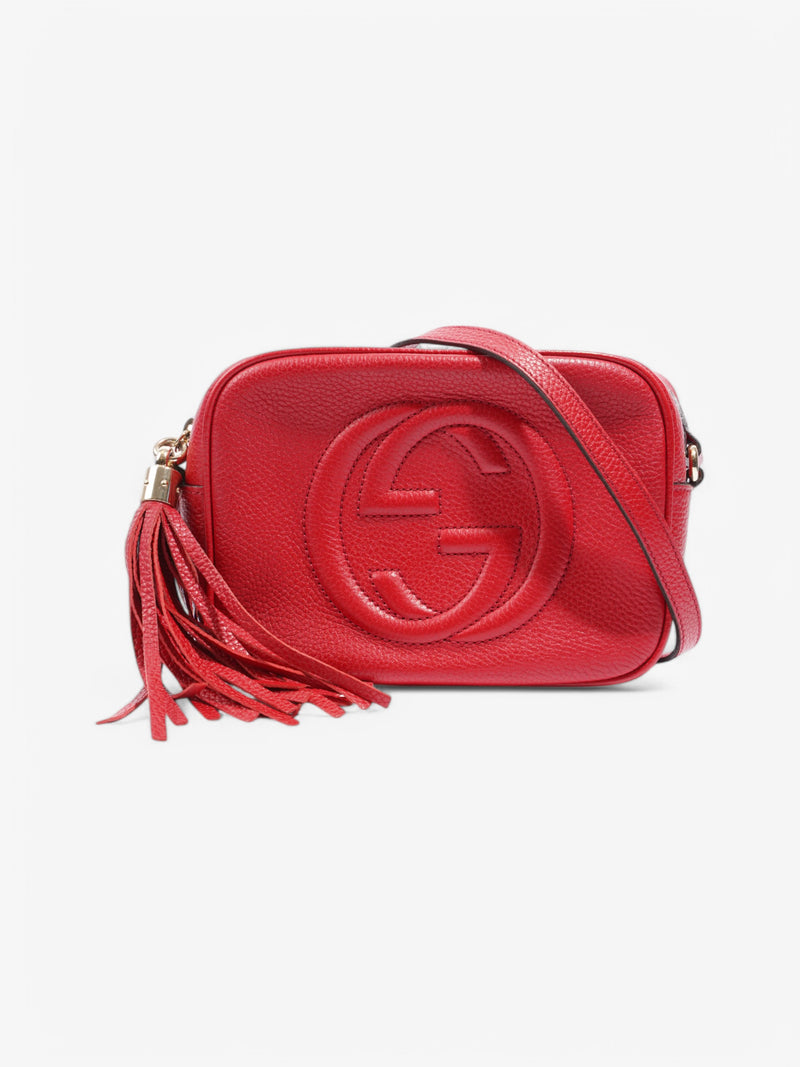  Gucci Soho Disco Red Leather