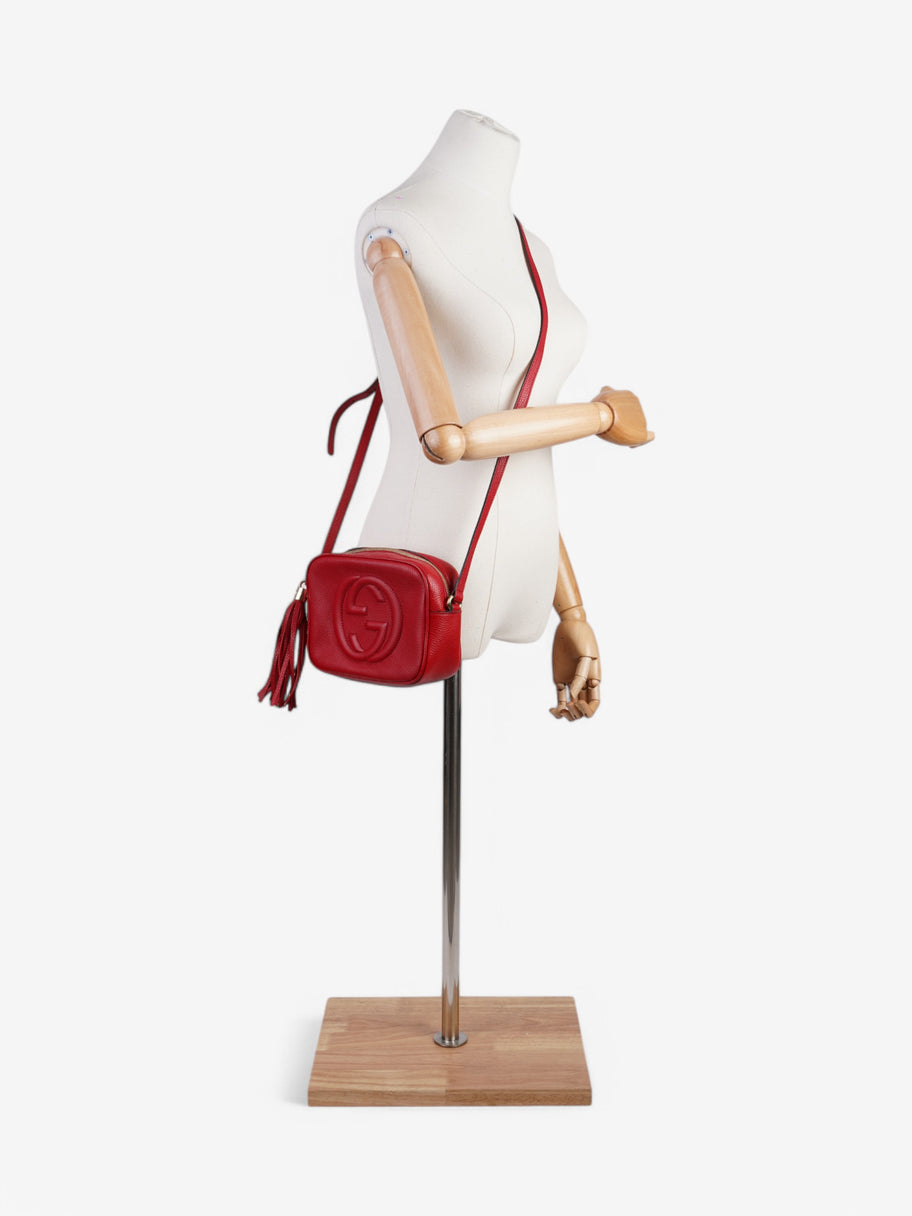 Gucci Soho Disco Red Leather Image 2