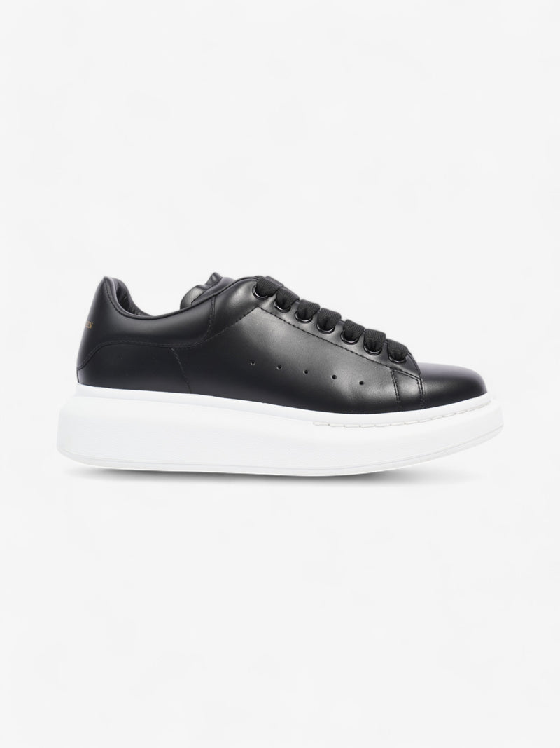  Alexander McQueen Oversized Sneakers Black Leather EU 38 UK 5