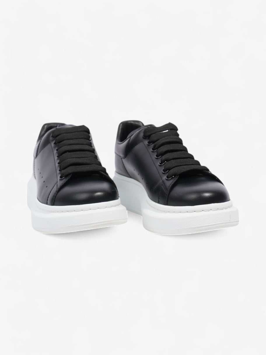 Alexander McQueen Oversized Sneakers Black Leather EU 38 UK 5 Image 2