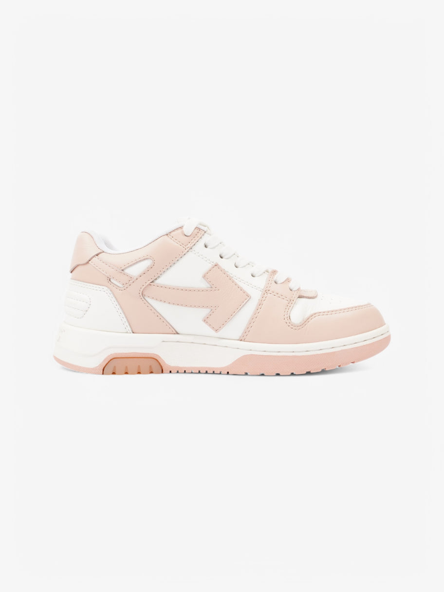 Off White Out Of Office Sneakers White  / Pink Leather EU 37 UK 4 Image 4