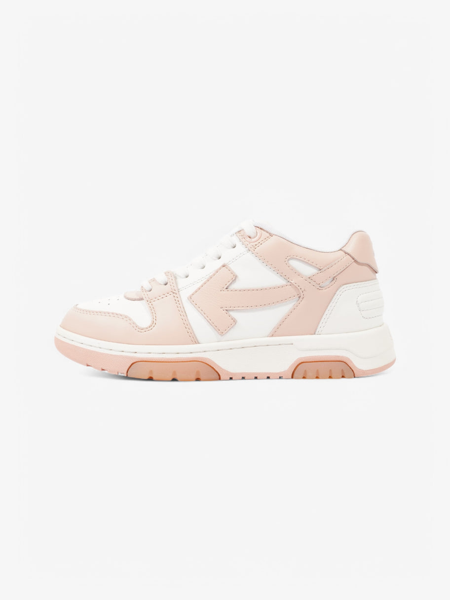 Off White Out Of Office Sneakers White  / Pink Leather EU 37 UK 4 Image 5