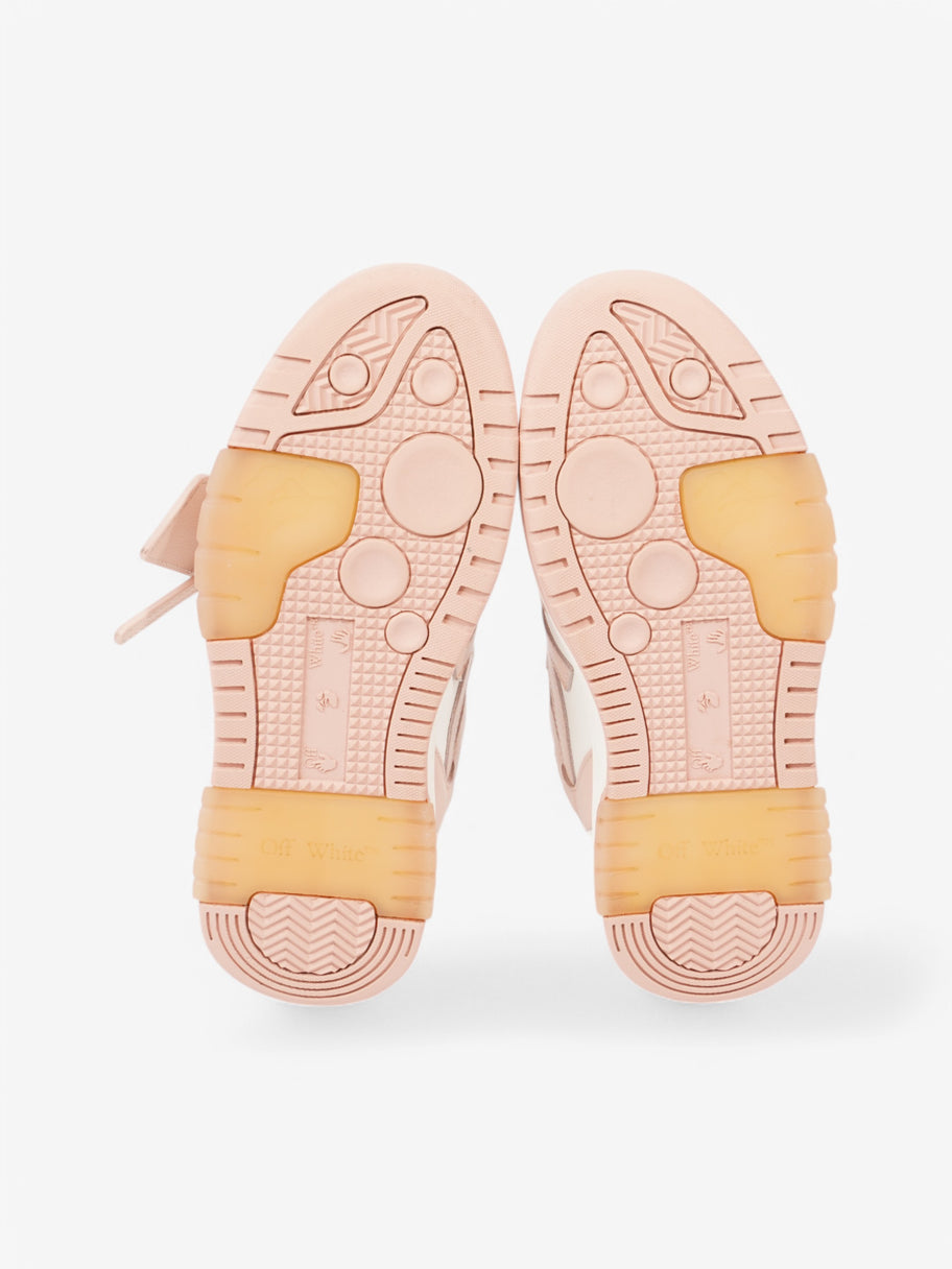 Off White Out Of Office Sneakers White  / Pink Leather EU 37 UK 4 Image 7