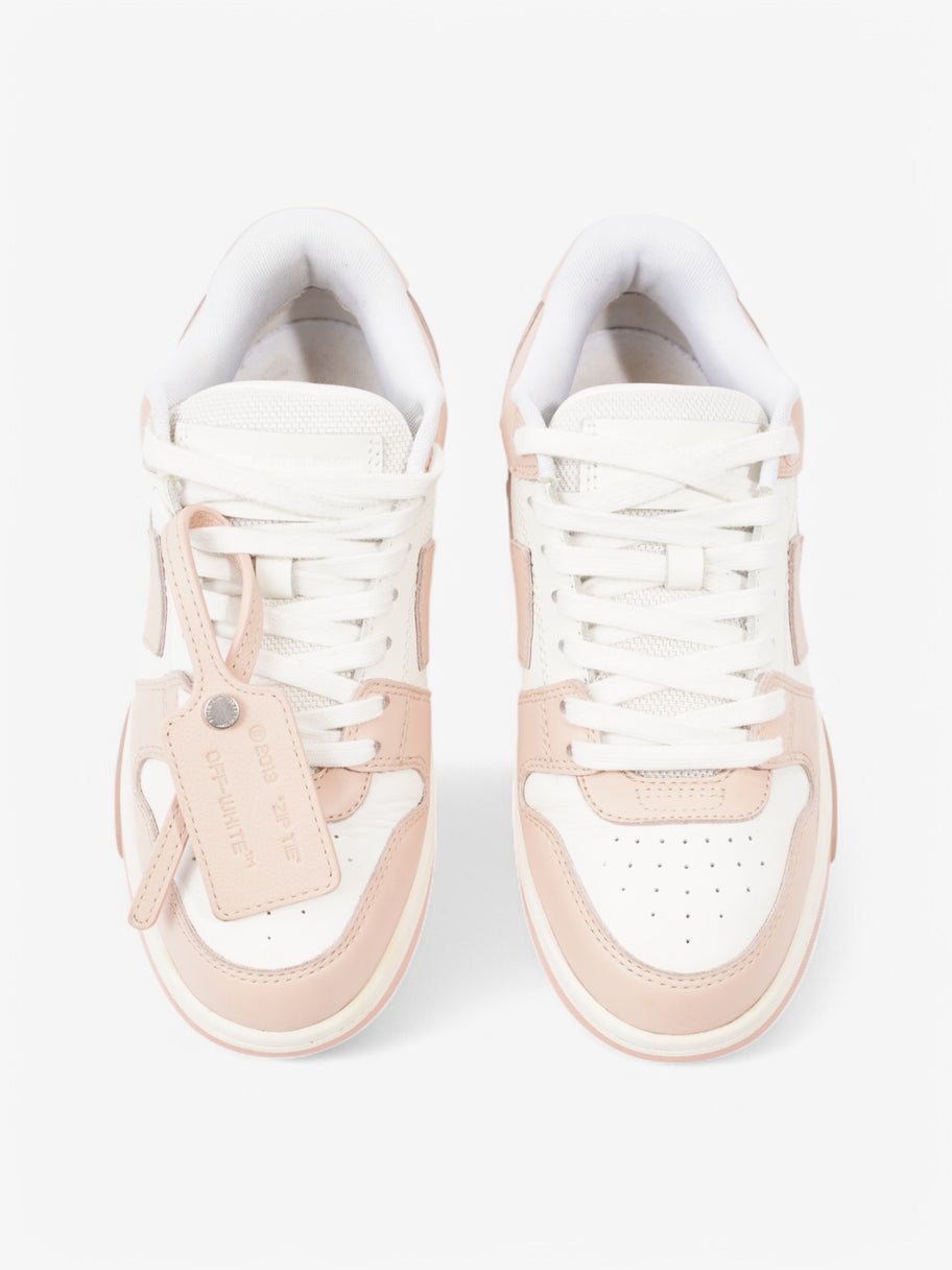 Off White Out Of Office Sneakers White  / Pink Leather EU 37 UK 4 Image 8