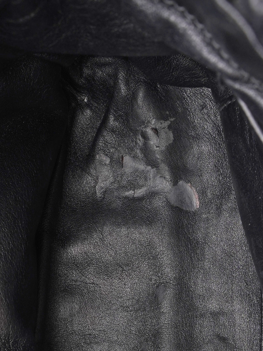Prada Handbag Black Leather Image 11