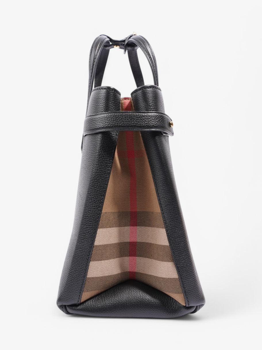 Burberry Shoulder Bag Black Leather Image 3