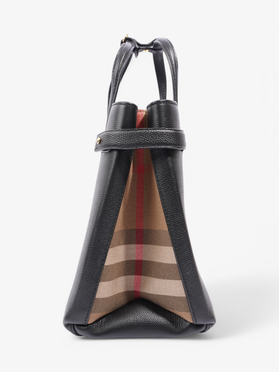 Burberry Shoulder Bag Black Leather Image 5