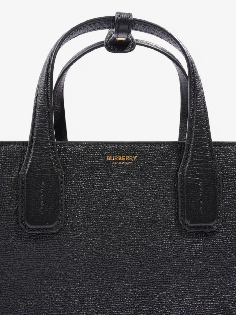 Burberry Shoulder Bag Black Leather Image 7