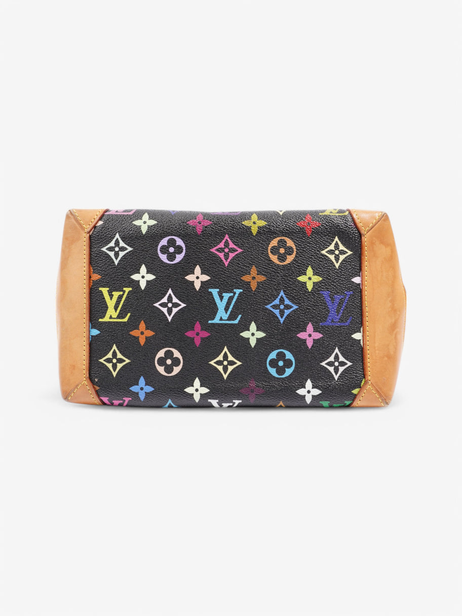 Louis Vuitton Audra Black / Multicolour Coated Canvas Image 6
