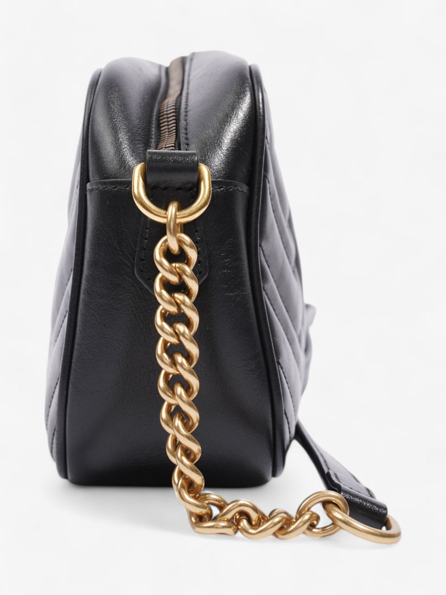 Gucci GG Marmont Black Matelasse Leather Small Image 3