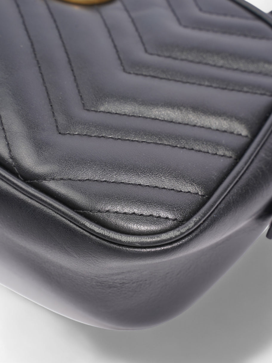 Gucci GG Marmont Black Matelasse Leather Small Image 7