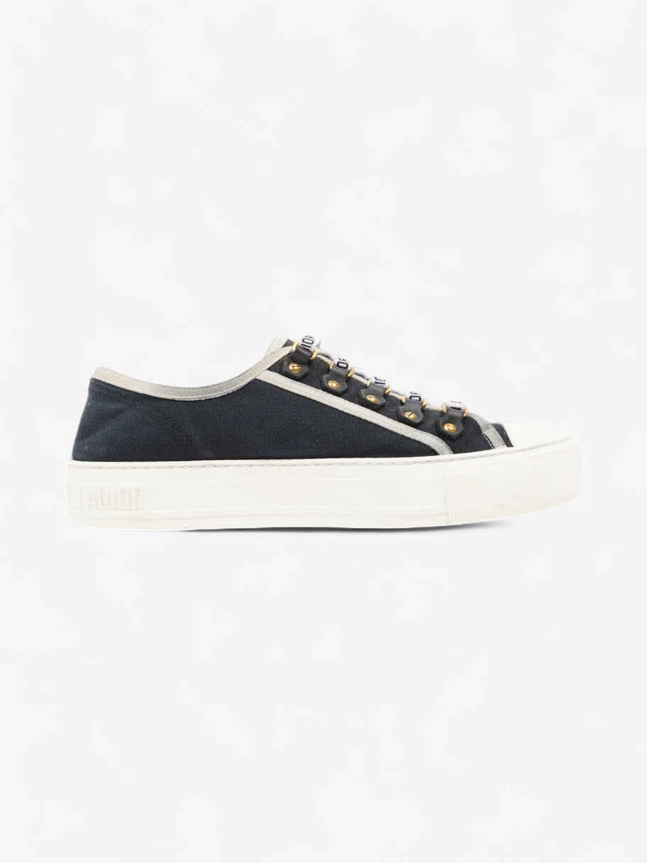 Christian Dior Walk'n'Dior Sneaker Navy / White Canvas EU 37 UK 4 Image 4