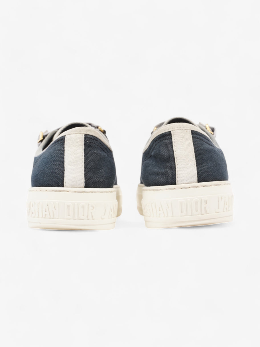Christian Dior Walk'n'Dior Sneaker Navy / White Canvas EU 37 UK 4 Image 6