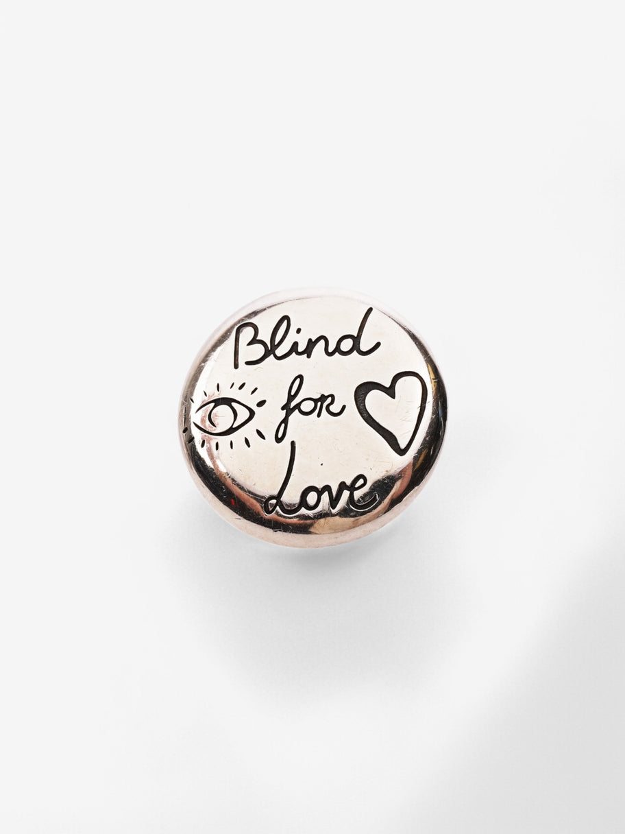 Gucci Blind For Love Earrings Silver Silver Sterling Image 4