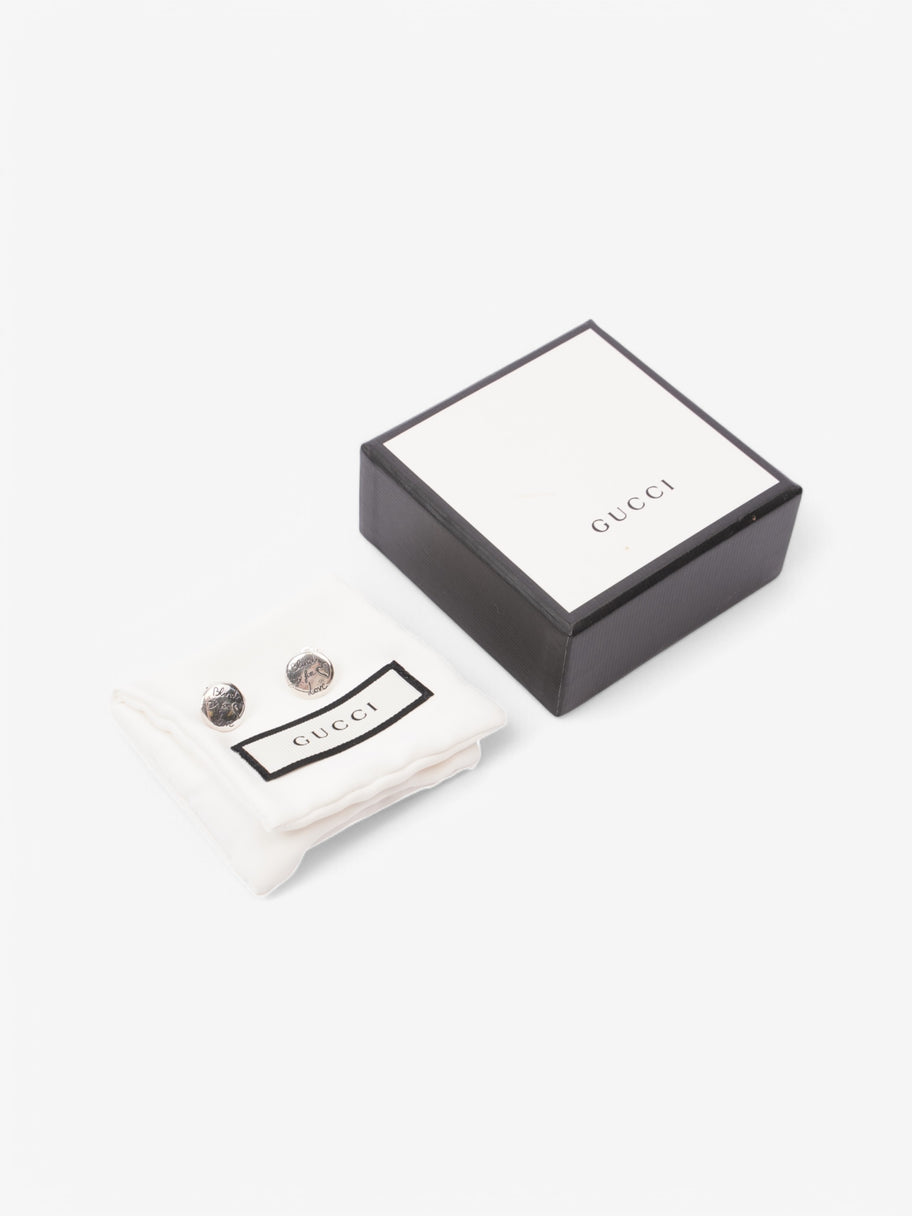 Gucci Blind For Love Earrings Silver Silver Sterling Image 6