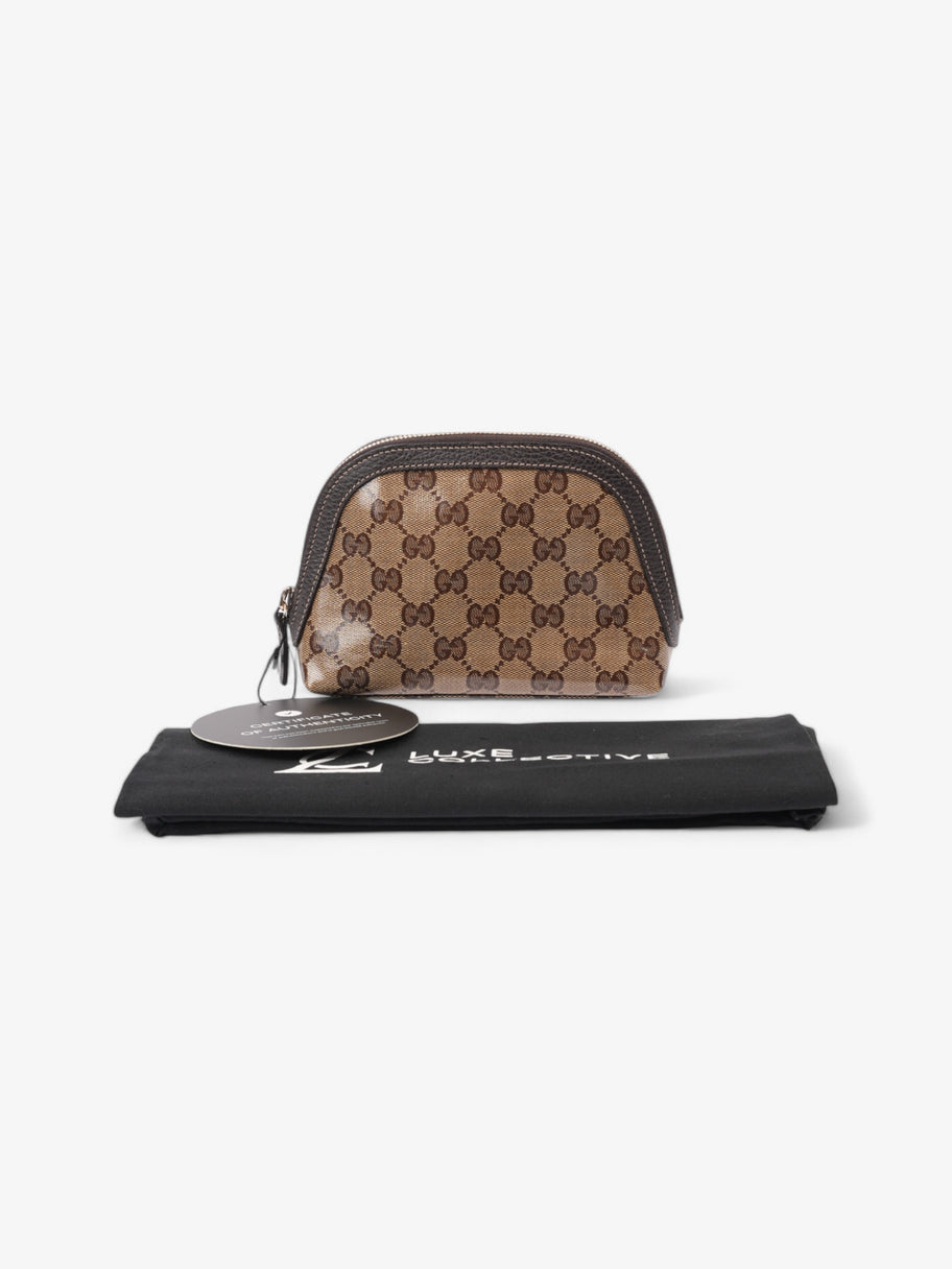 Gucci GG Cosmetic Bag GG Supreme / Brown Canvas Image 8