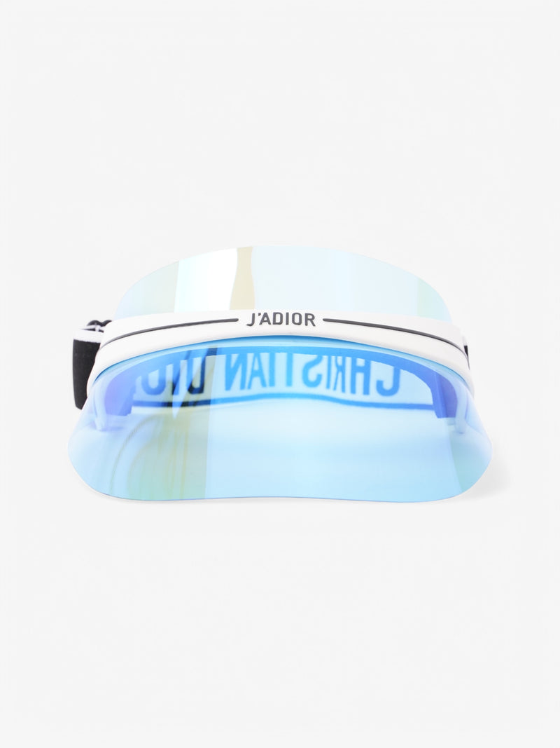  Christian Dior J'adior Sun Visor White PVC