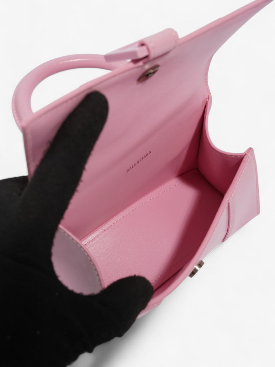 Balenciaga Hourglass Candy Pink Calfskin Leather XS Image 7
