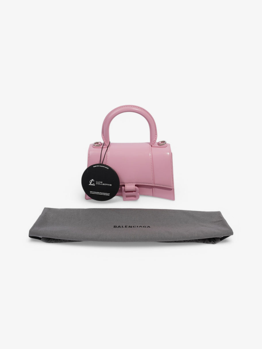 Balenciaga Hourglass Candy Pink Calfskin Leather XS Image 8
