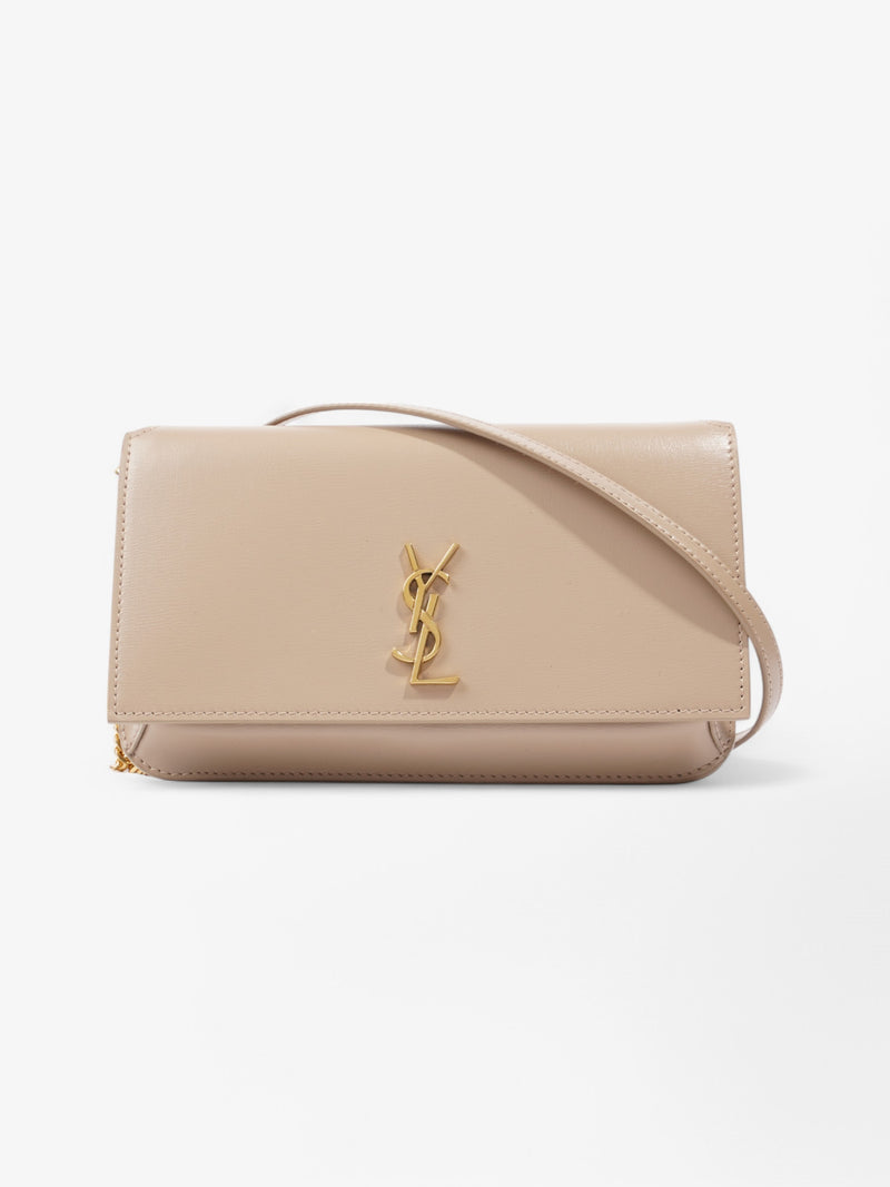  Saint Laurent Cassandre Beige  Leather Small