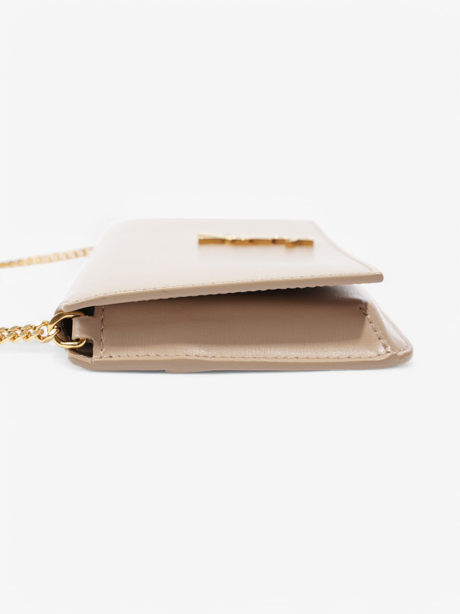 Saint Laurent Cassandre Beige  Leather Small Image 5