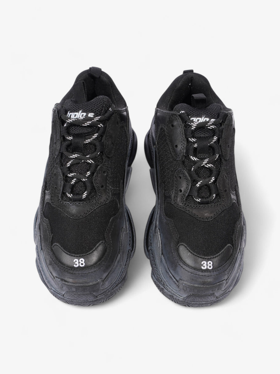 Balenciaga Triple S Black / White Mesh EU 38 UK 5 Image 8