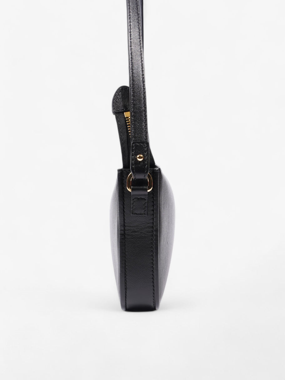 Valentino VLogo Signature Crossbody Black Calfskin Leather Mini Image 3