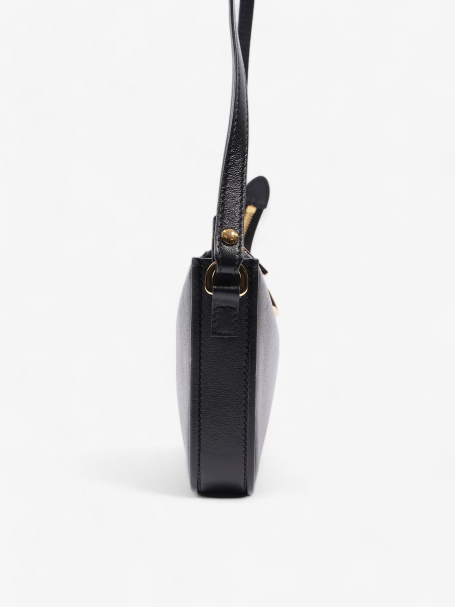 Valentino VLogo Signature Crossbody Black Calfskin Leather Mini Image 5