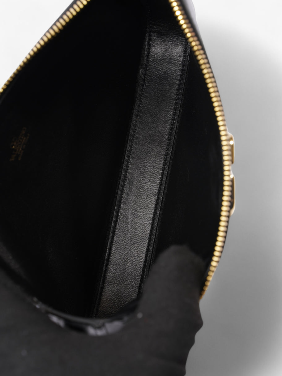Valentino VLogo Signature Crossbody Black Calfskin Leather Mini Image 8